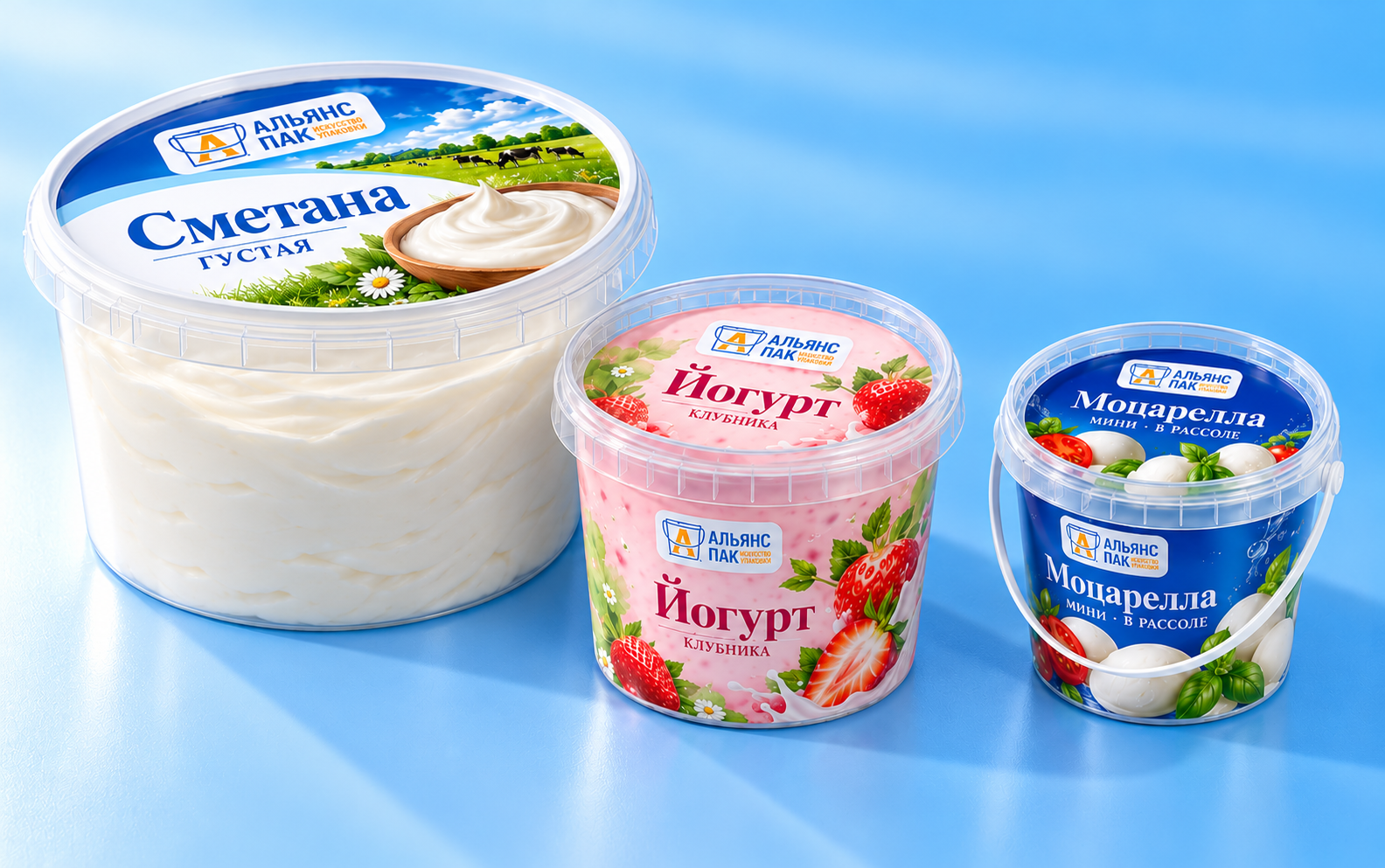 Пластиковые вёдра